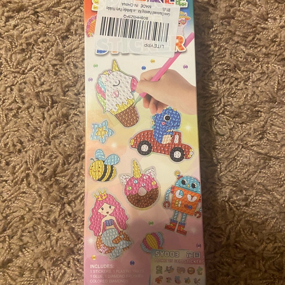 NWT Sparkle ✨ Gem Stickers FREE W PURCHASE
